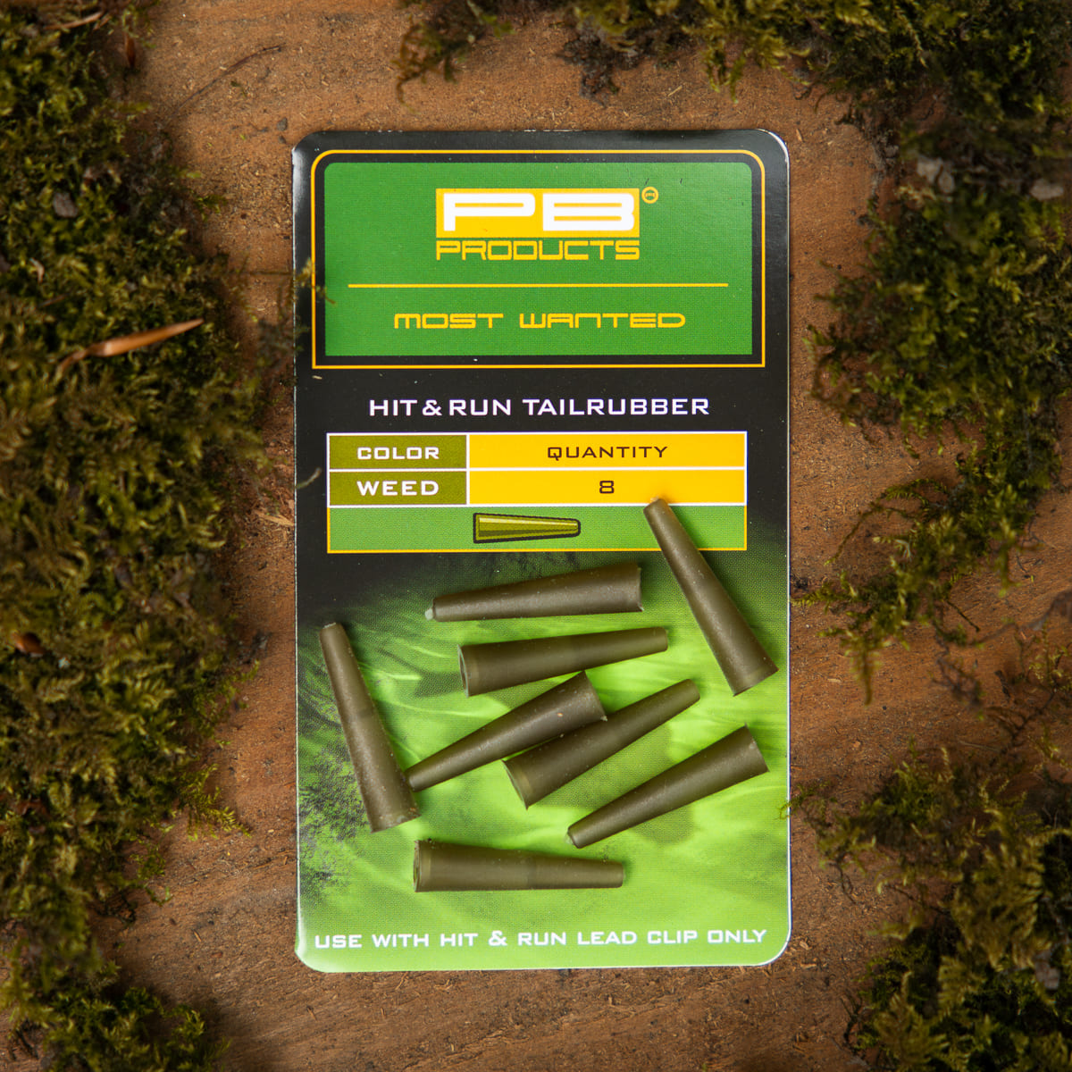 PB Products Hit & Run Tailrubbers Leadclip