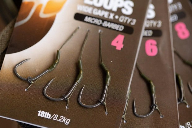 Korda Loop Rigs DF Wide Gape X 4