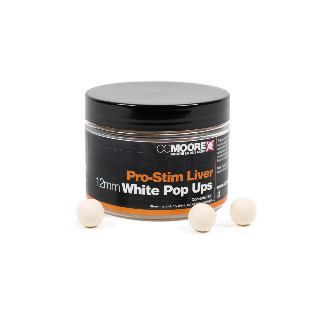 CC Moore Pro-Stim Liver White Pop Ups
