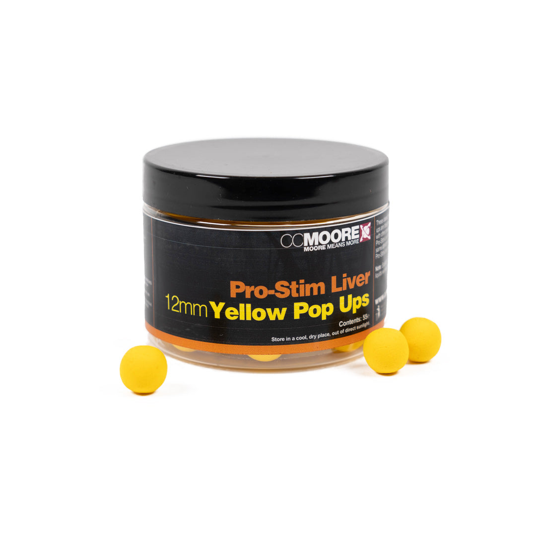 CC Moore Pro-Stim Liver Yellow Pop Ups