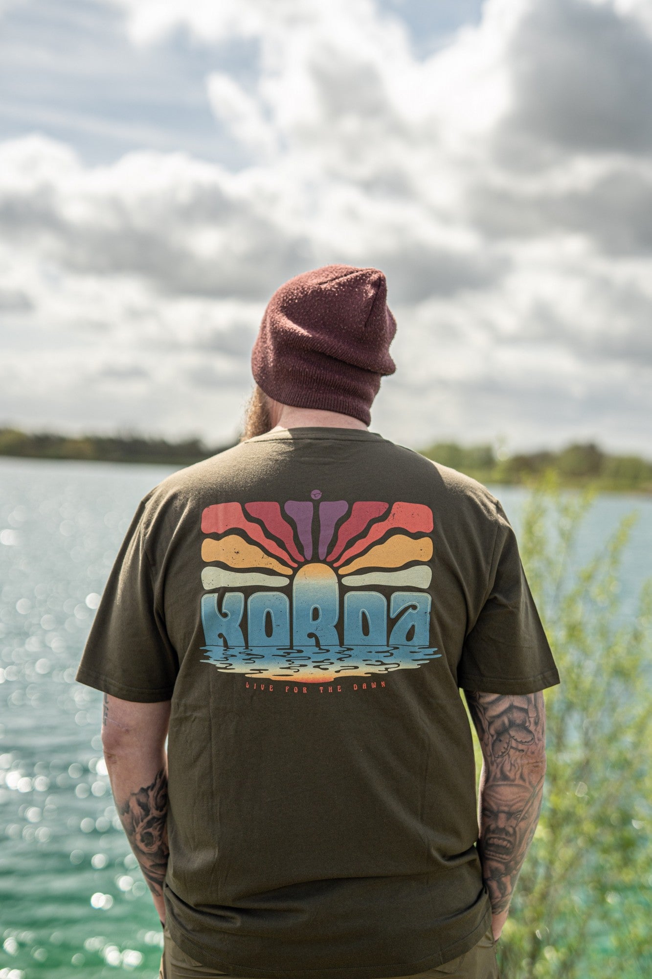 Korda Dawn Vibes Tee Dark Olive