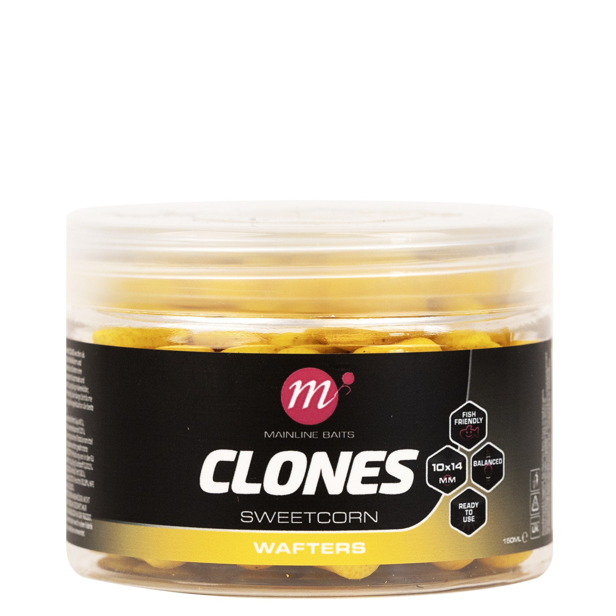 Mainline Clones Barrel Wafters 10x14mm Sweetcorn