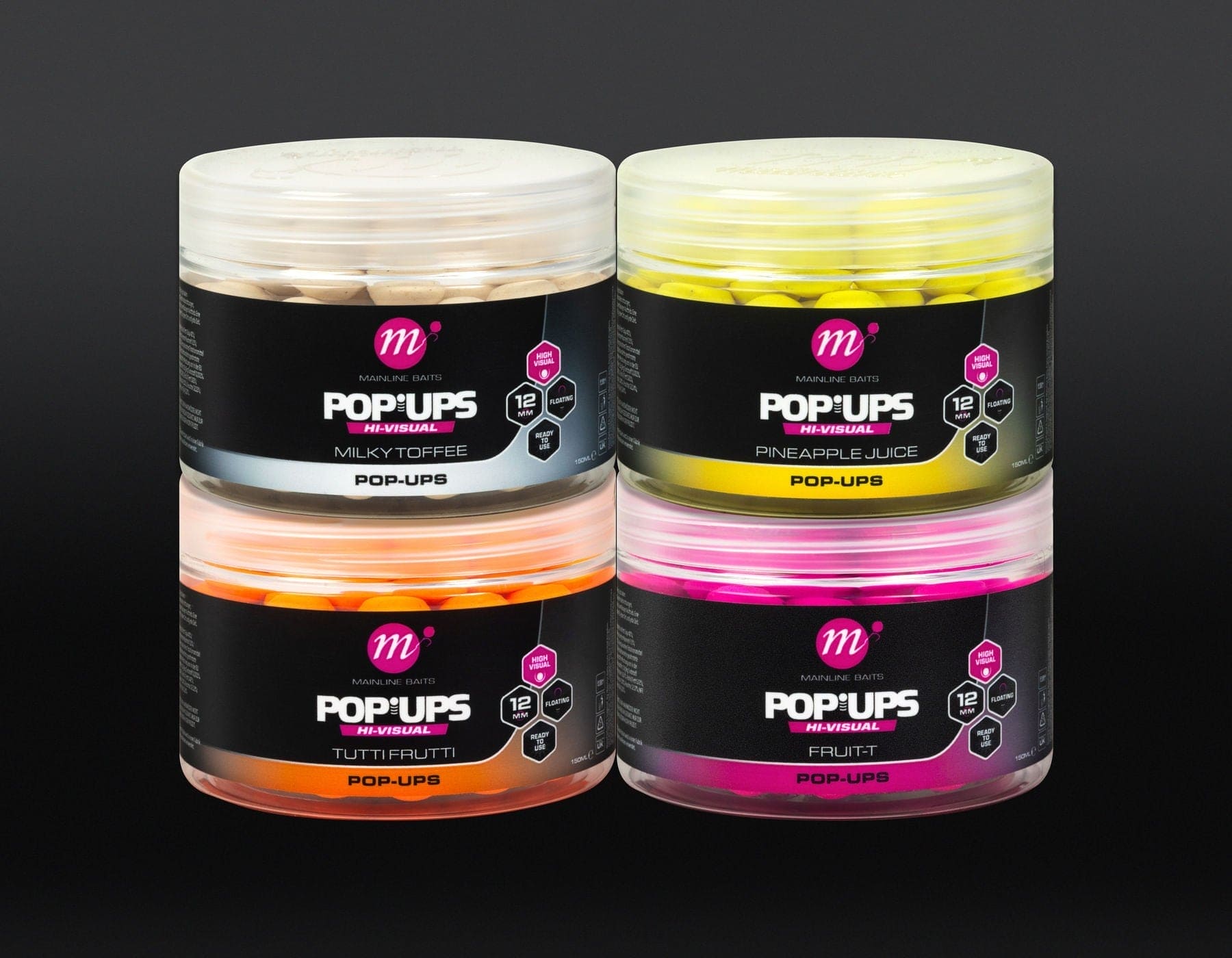 Mainline High-Visual Pop Ups White Milky Toffee 12mm