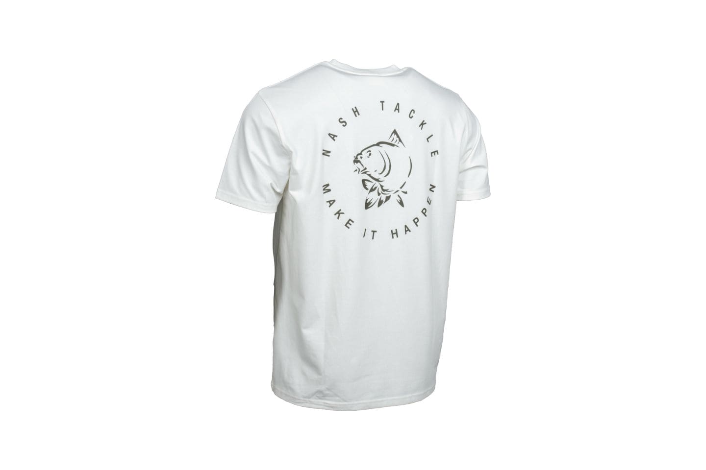 Nash Make it Happen Carp Logo T-Shirt Ecru