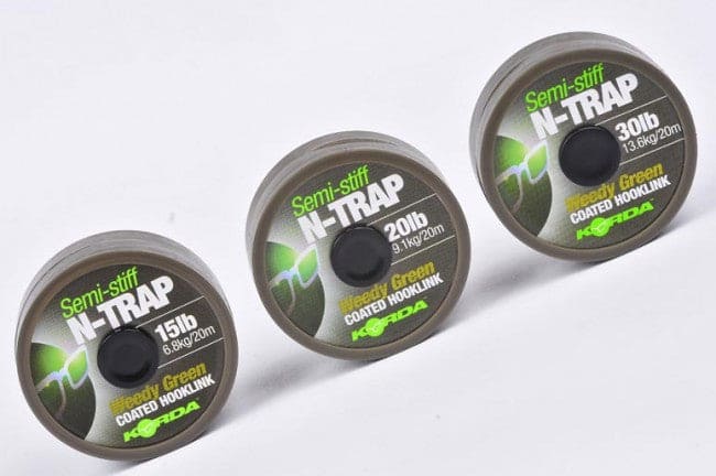 Korda N-Trap Semi Stiff Grün 20lb