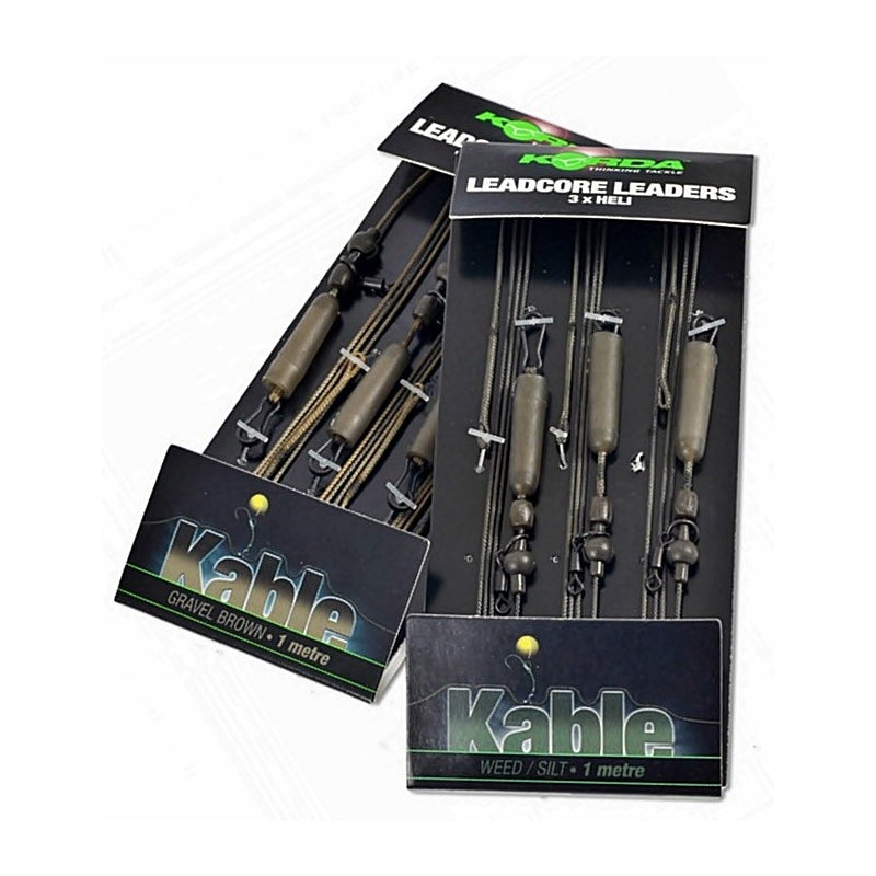 Korda Leadcore Leaders Heli Gravel