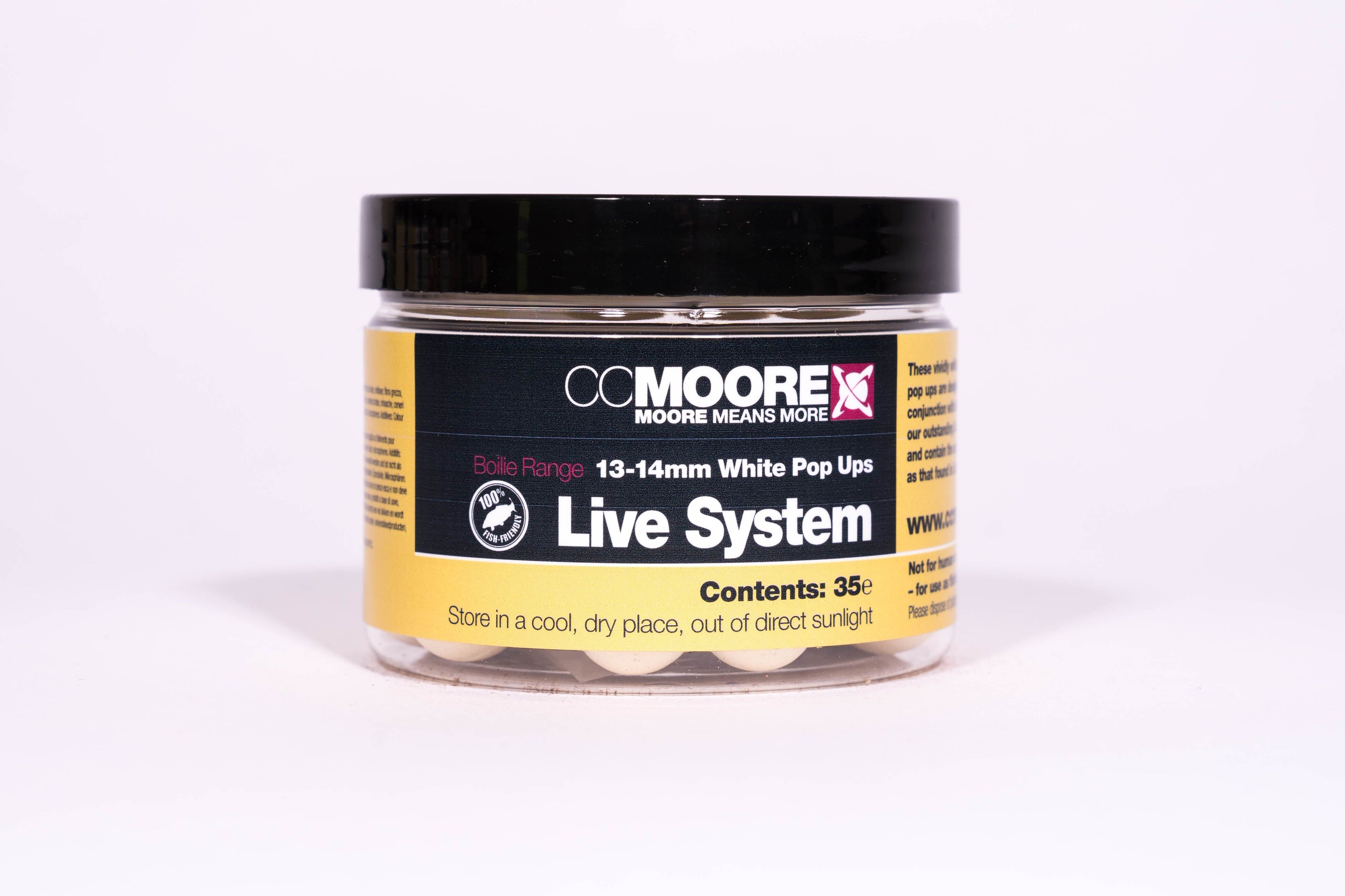 CC Moore Live System White Pop Ups