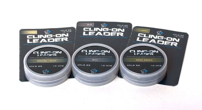 Nash Cling-On Unleaded Leader 40lb 10m Silt