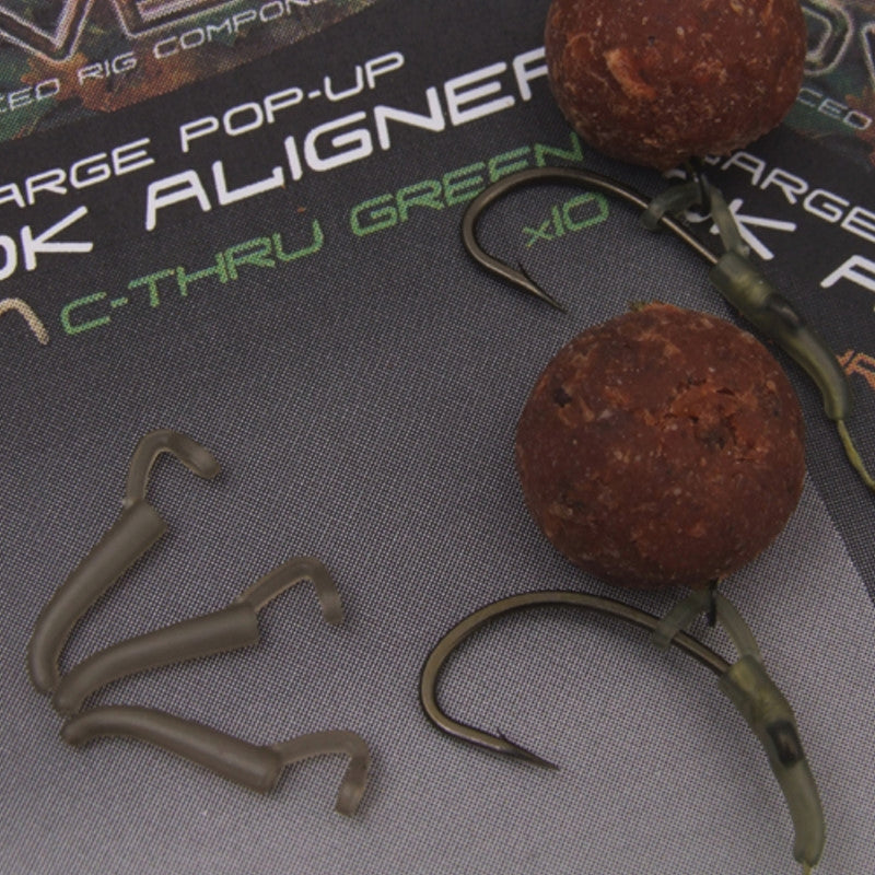 Gardner Covert Pop Up Hook Aligner Small C-Thru Brown