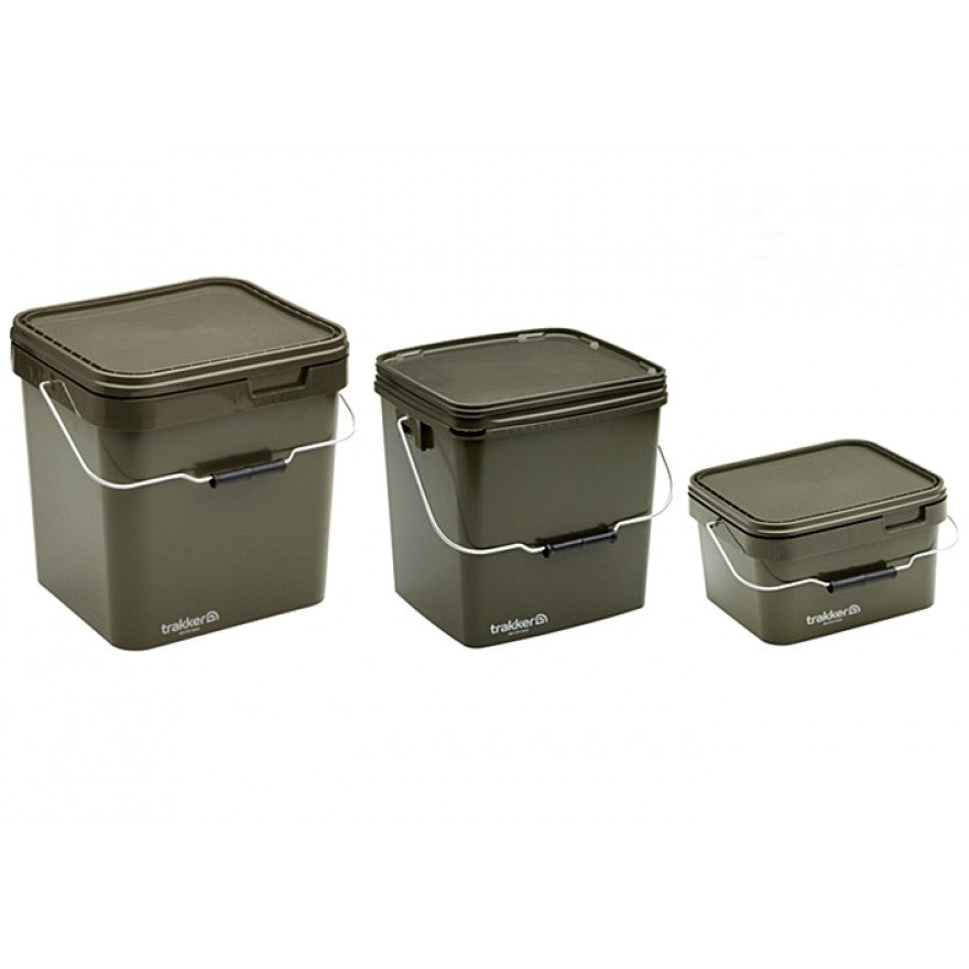 Trakker 17L Olive Square Bucket