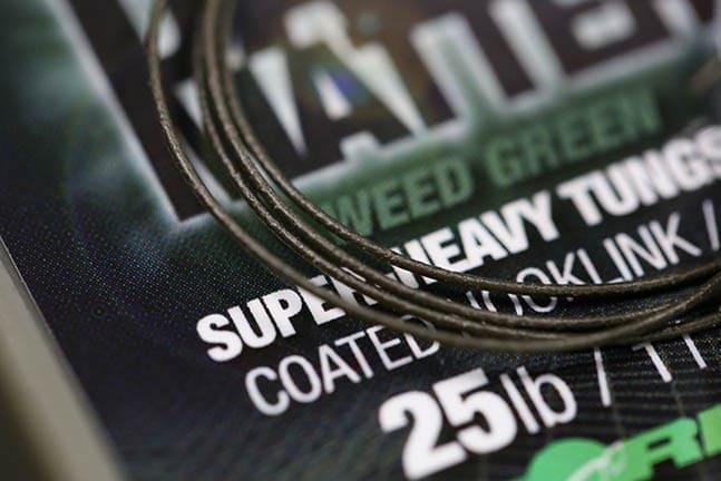 Korda Dark Matter Tungsten Coated Braid Weed 25lb