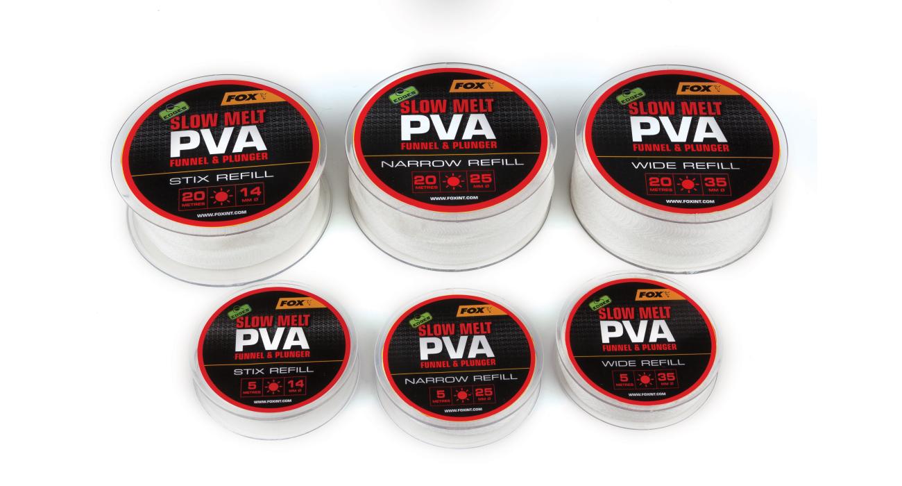 Fox Edges PVA Mesh 5m Slow Melt Refills 35mm Wide
