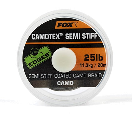 Fox Camotex Semi Stiff Coated Camo Braid 25lb