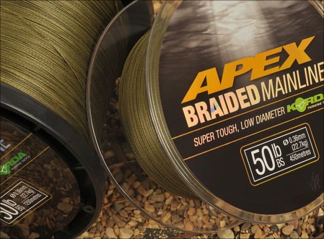Korda Apex Braided Mainline 30lb 1200m