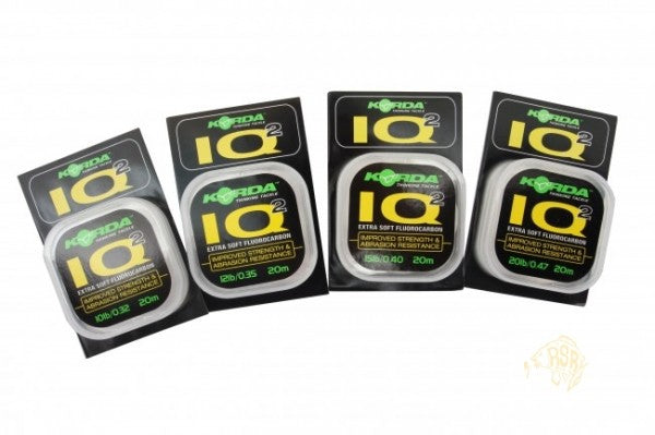 Korda IQ2 Extra Soft Fluorocarbon Hooklink 12lb