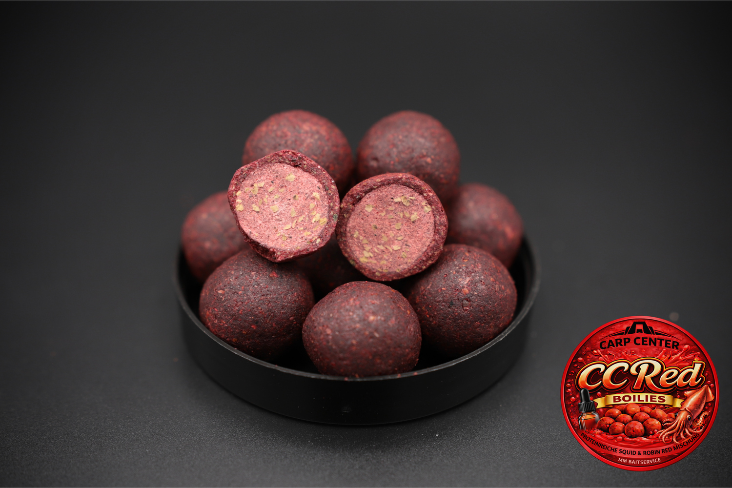 Carp Center CC Red Coated Hookbaits