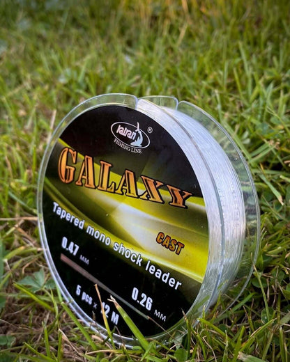 Katran Taper Mono Shock Leader Galaxy Cast - 0,47mm