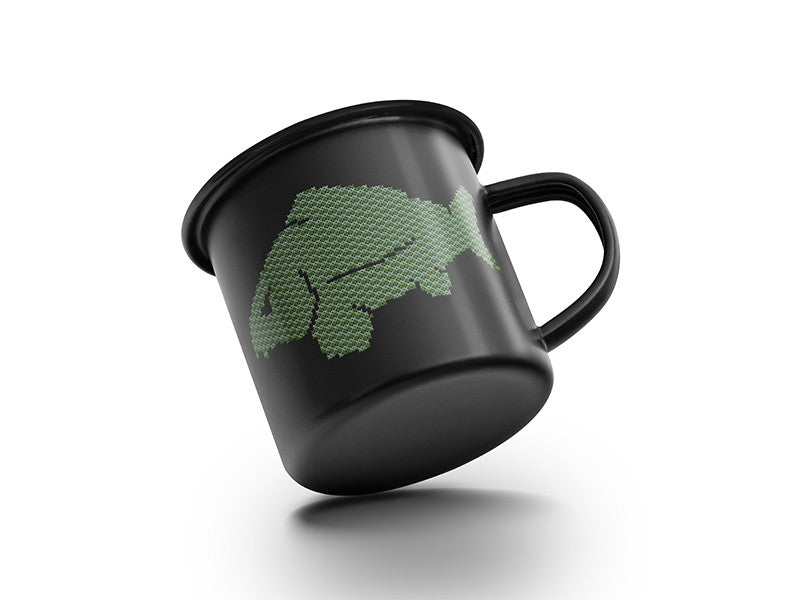 Delphin Enamel Mug 350ml