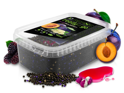 Delphin Pellet Box Pflaume-Maulbeere