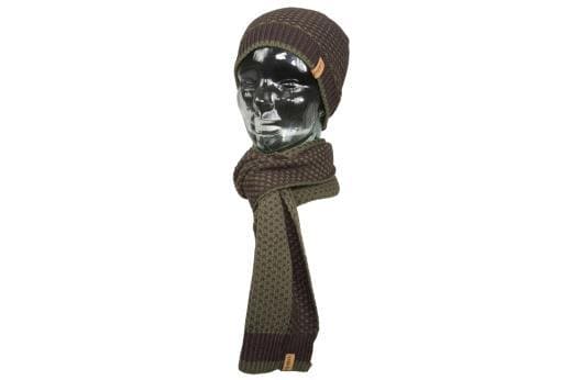 Earth Hat and Scarf Set