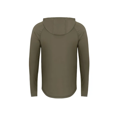 Korda UPF Hooded Top Dark Khaki