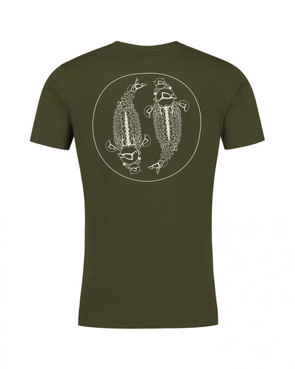 Korda Womens Mandala T-Shirt Dark Olive