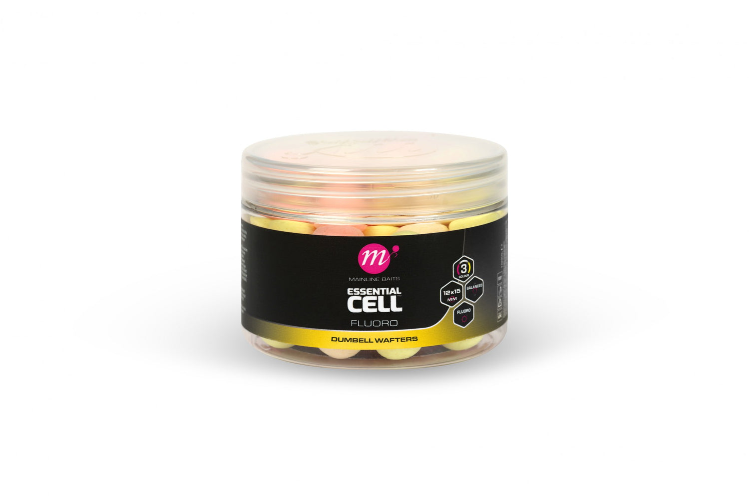 Mainline Essential Cell Fluoro Wafters 12x15mm Pink, Yellow, White