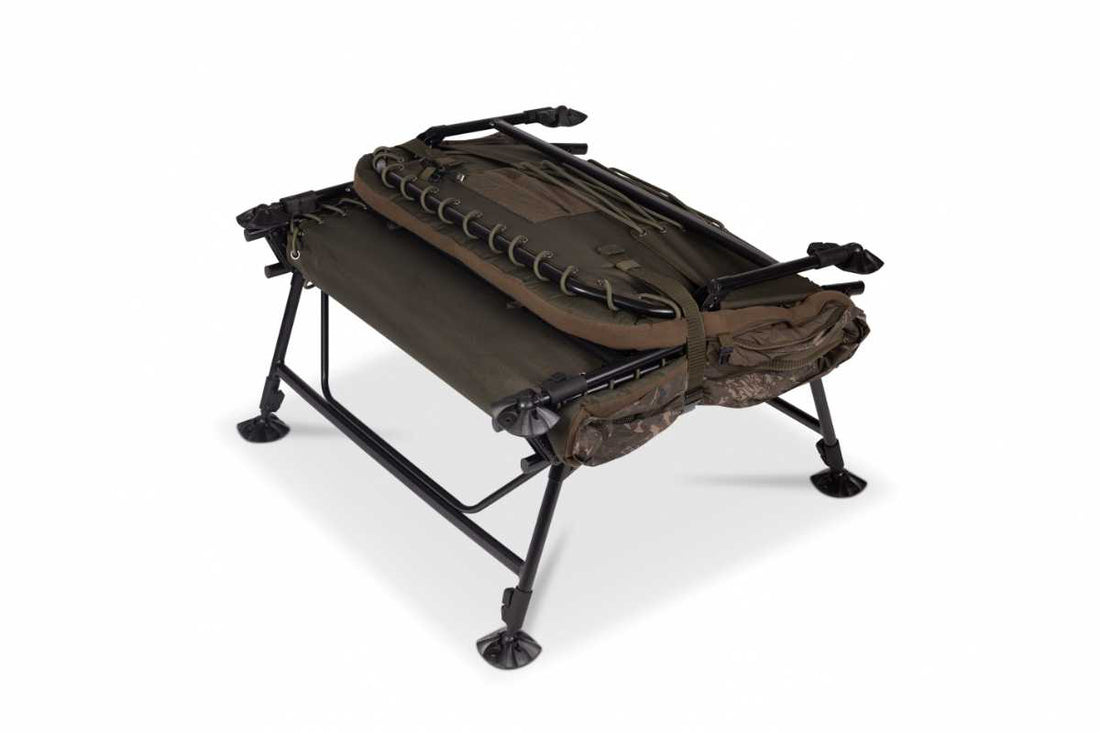 Nash Indulgence MF60 Sleep System 8 Legs Camo Wide