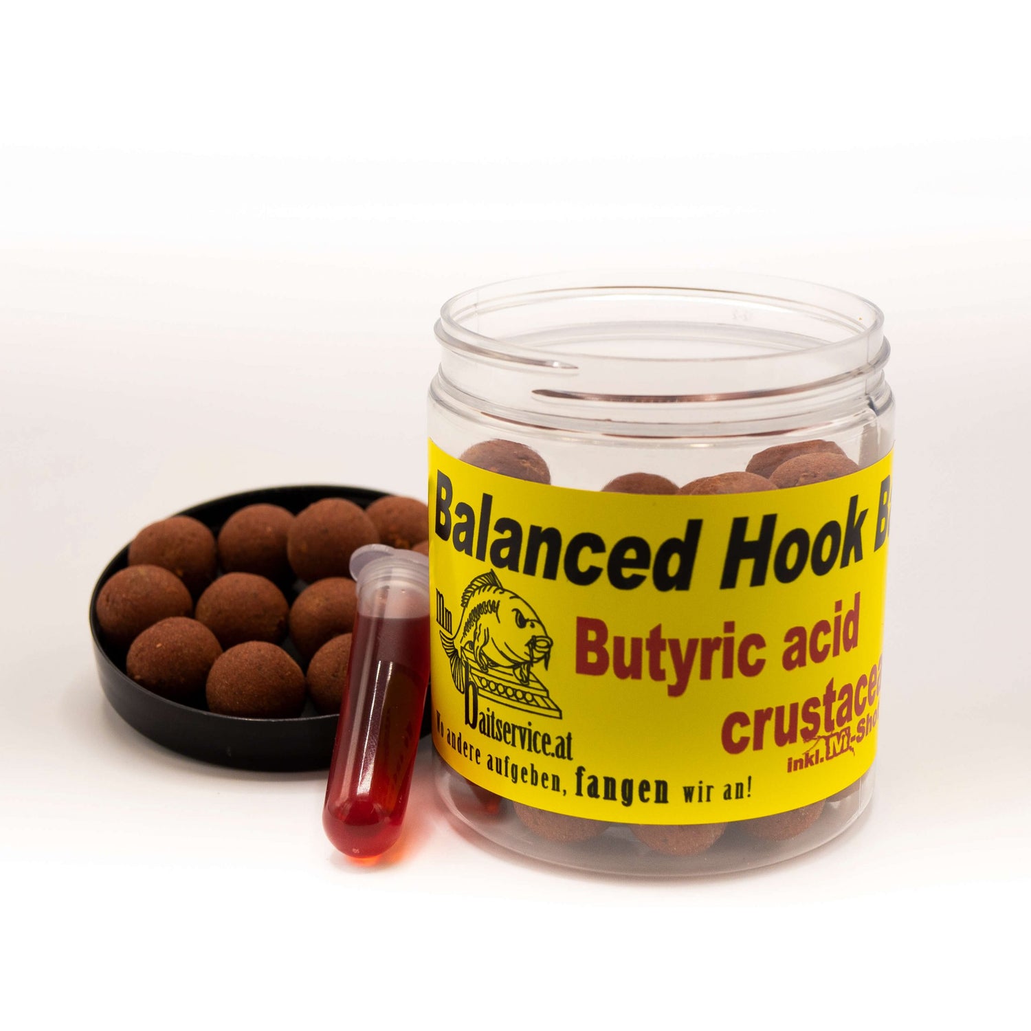 MM Baitservice Balanced Hookbaits Butyric Acid Crustacean