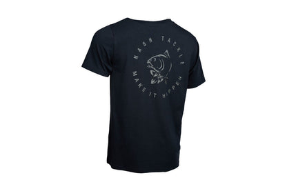 Nash Make it Happen Carp Logo T-Shirt Black
