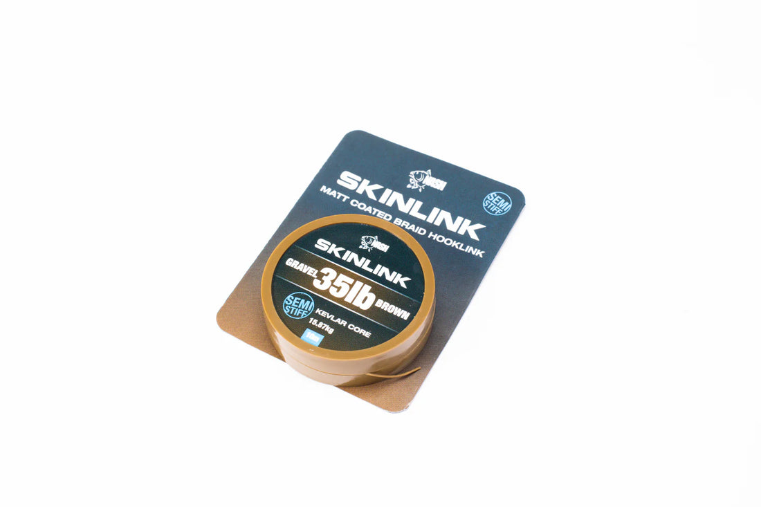 Nash Skinlink Semi-Stiff 35lb Gravel 10m