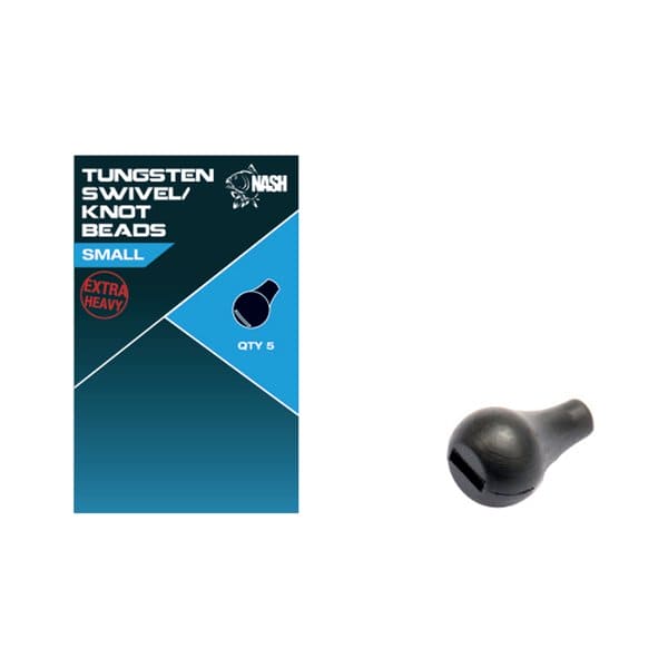 Nash Tungsten Swivel &amp; Knot Bead Small