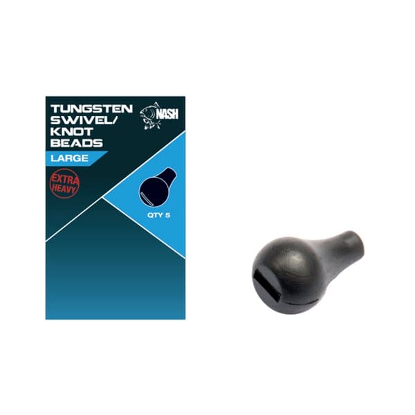 Nash Tungsten Swivel &amp; Knot Beads Large