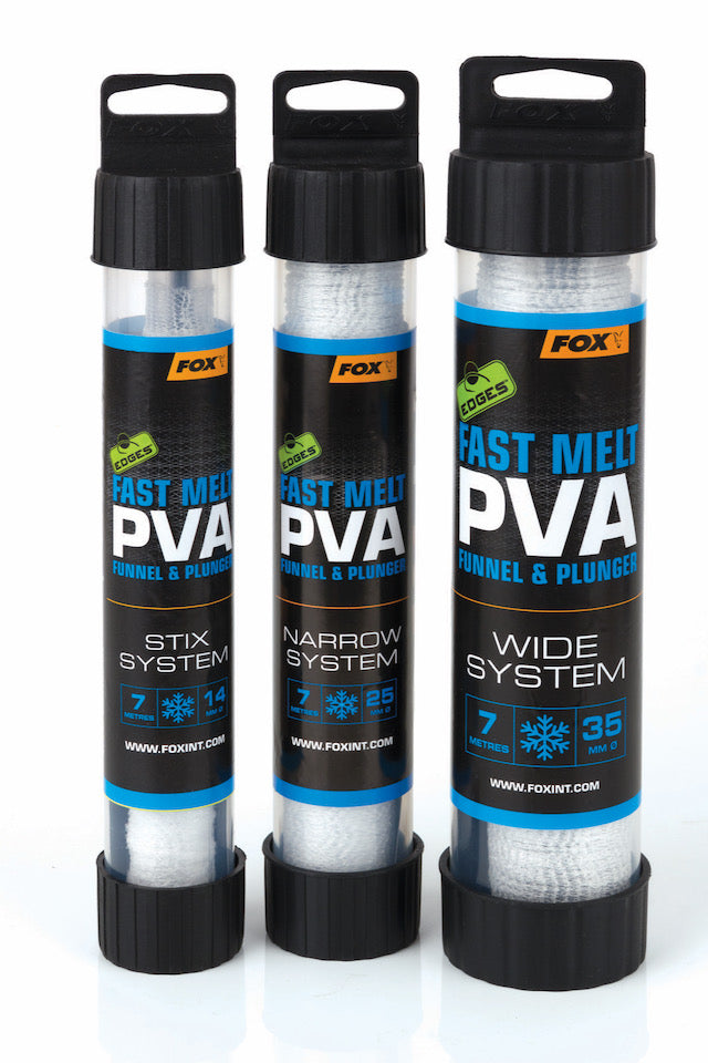 Fox Edges PVA Mesh System 7m Fast Melt 35mm Wide