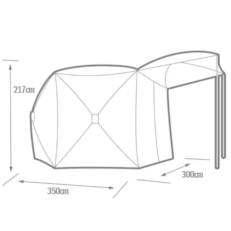 Solar SP 6-HUB Cube Shelter