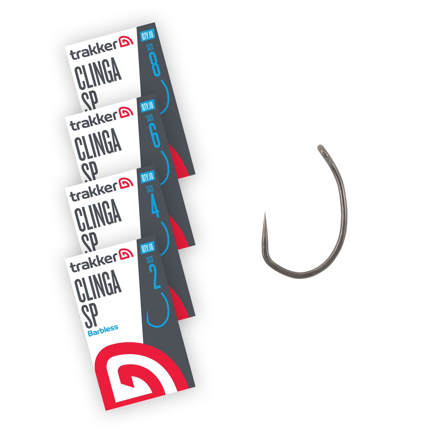 Trakker Clinga SP Hooks Barbless