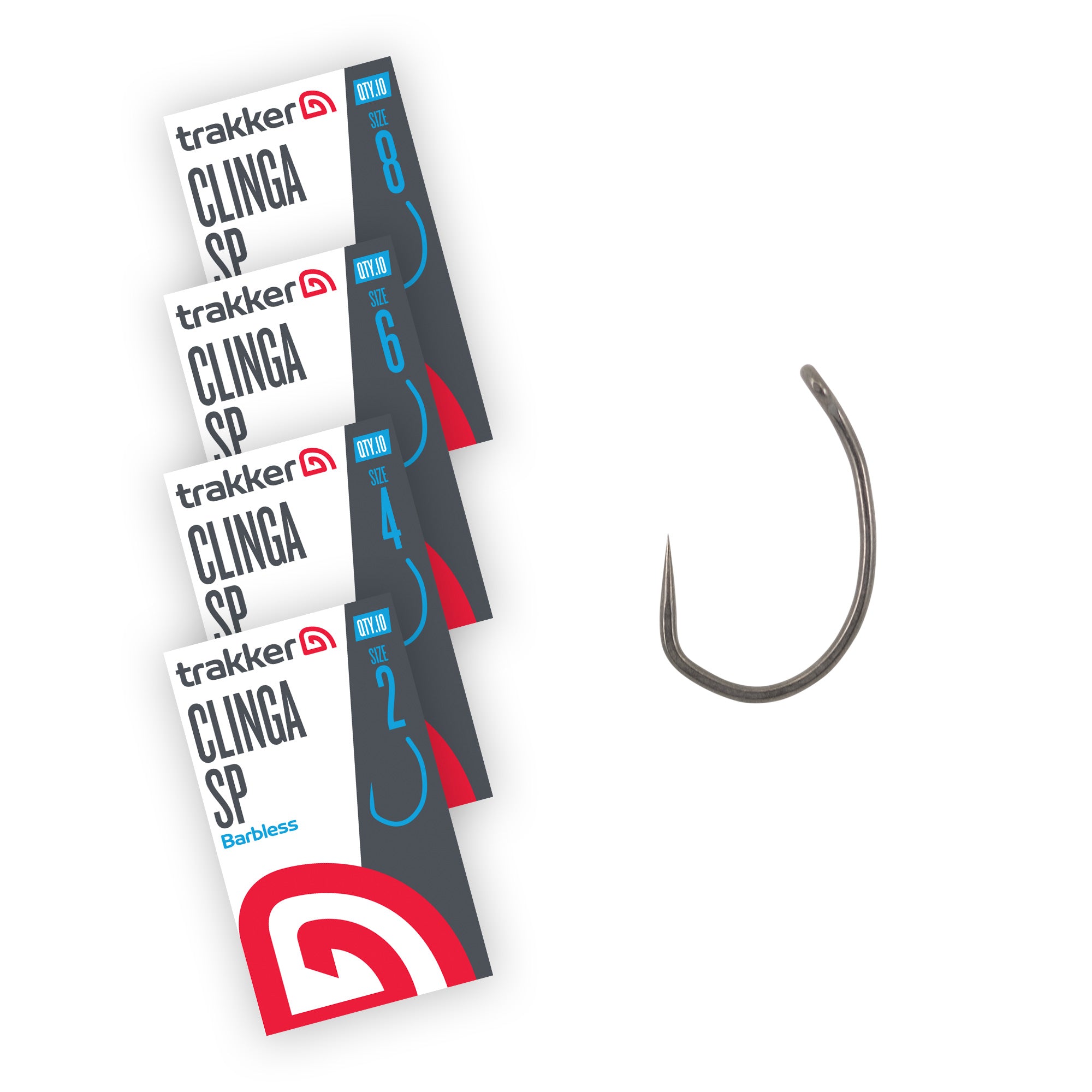 Trakker Clinga SP Hooks Barbless